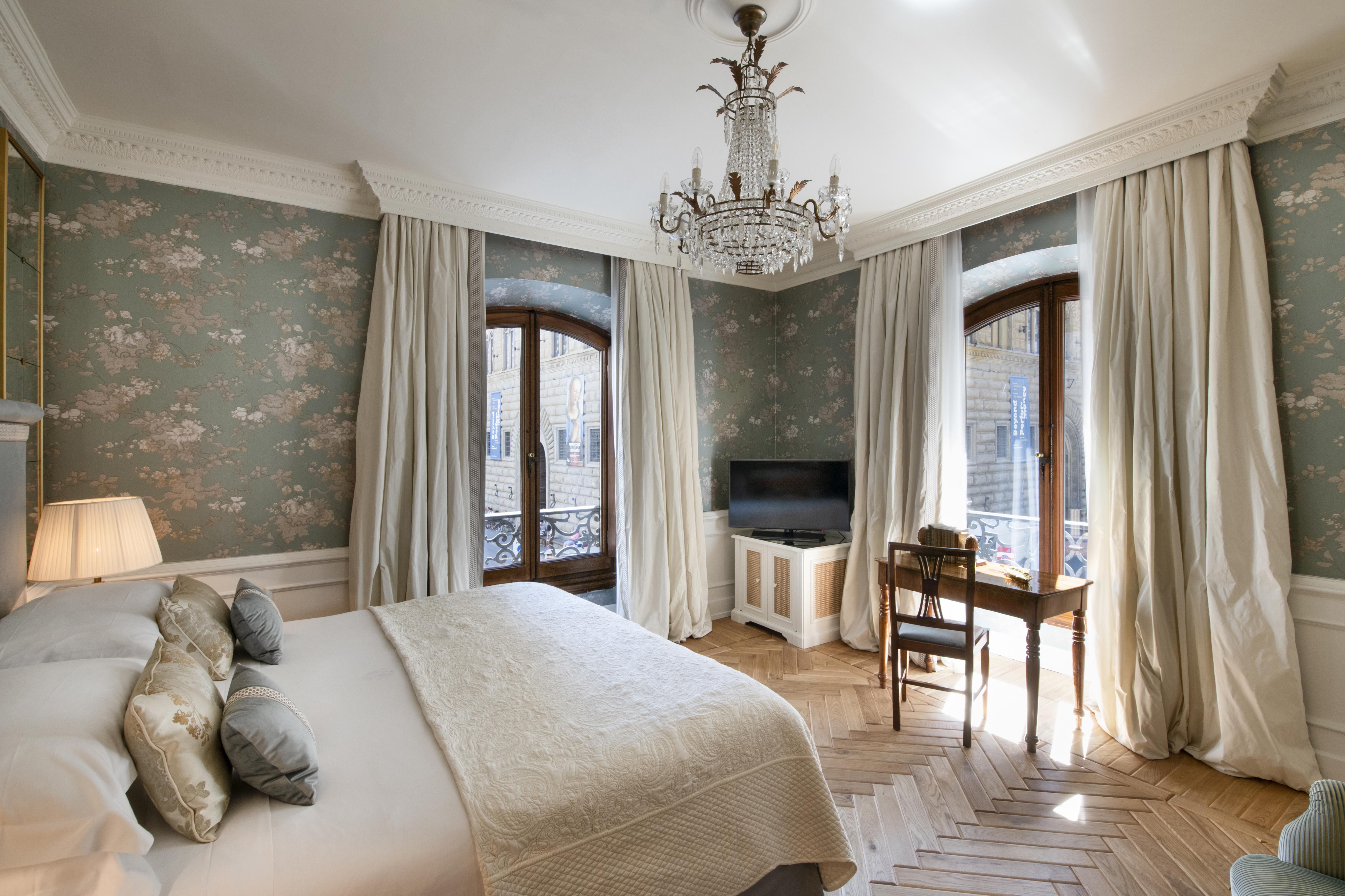 Helvetia&Bristol Firenze - Starhotels Collezione Eksteriør bilde A room at Hotel Gran Vía