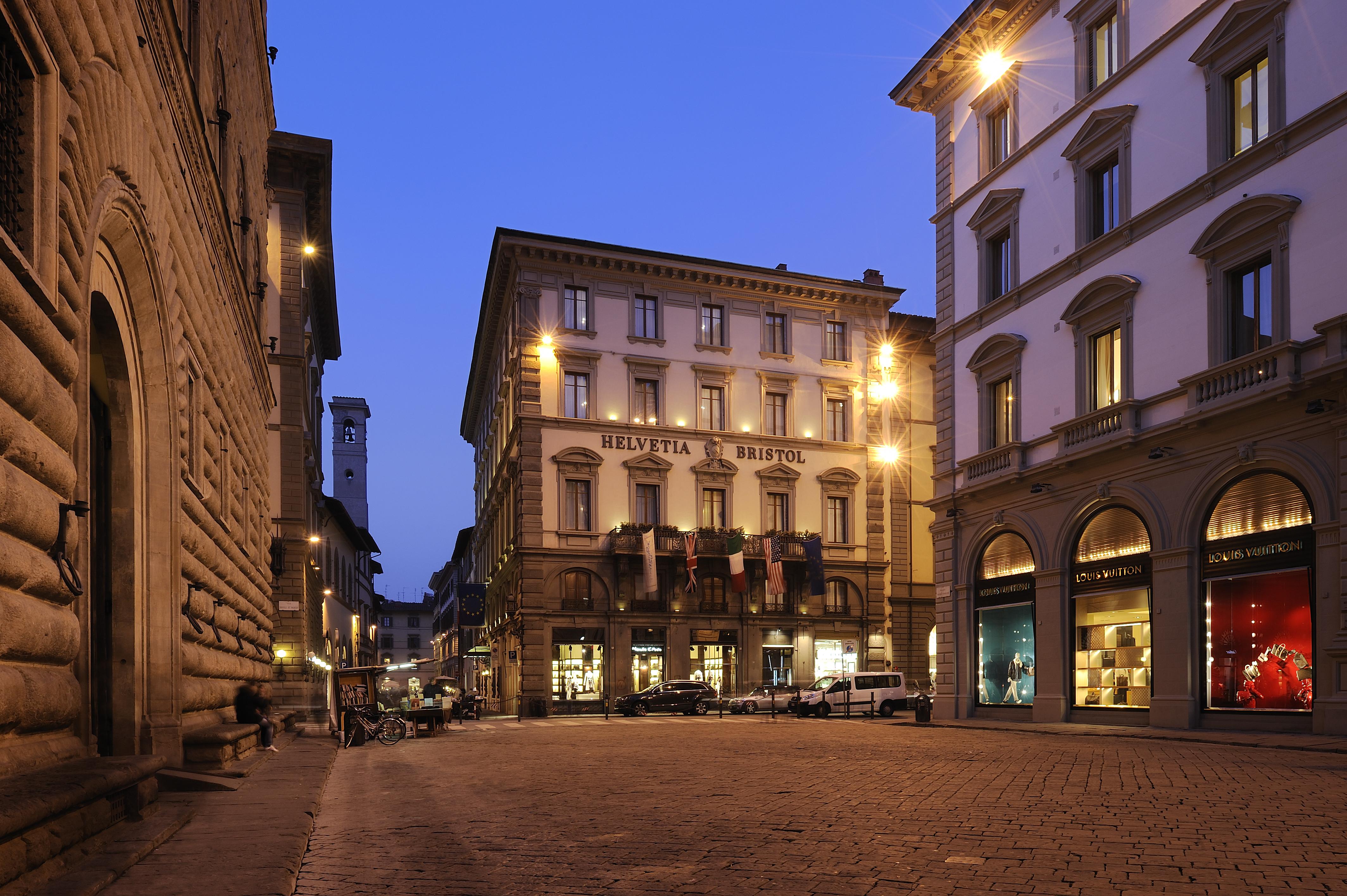 Helvetia&Bristol Firenze - Starhotels Collezione Eksteriør bilde The hotel in 2009
