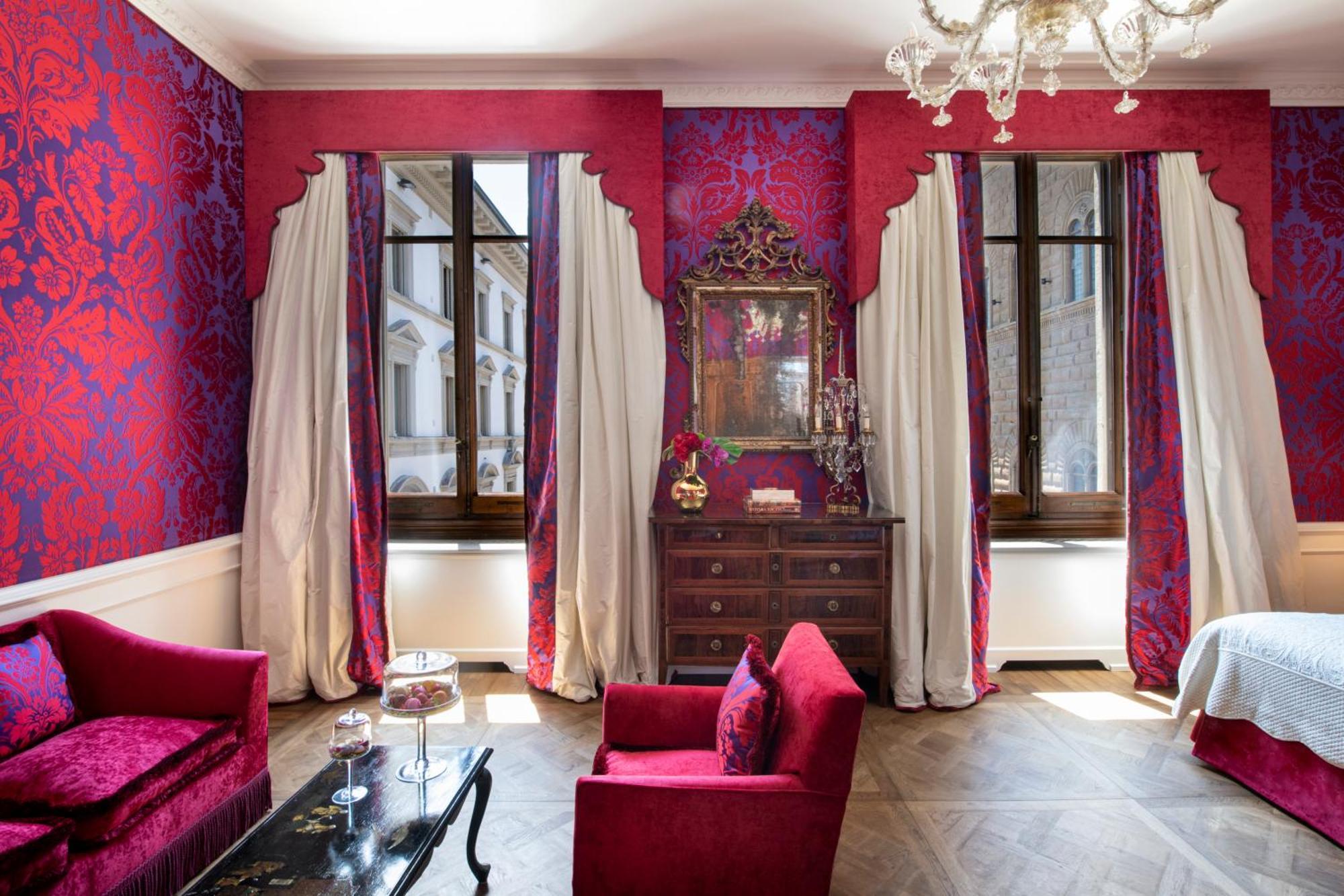 Helvetia&Bristol Firenze - Starhotels Collezione Eksteriør bilde A room at the Hotel de Crillon
