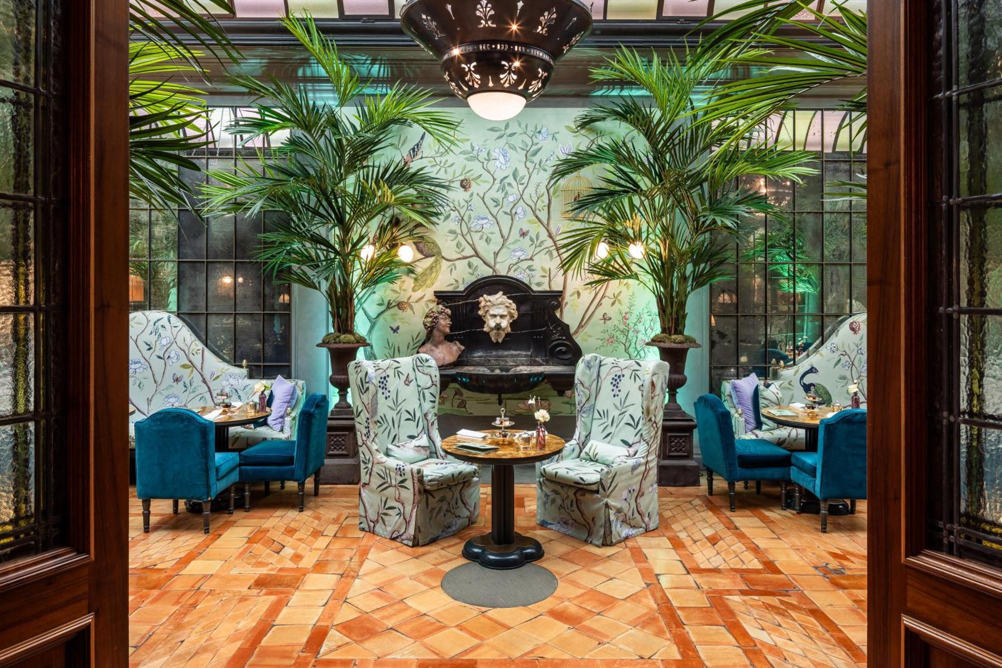 Helvetia&Bristol Firenze - Starhotels Collezione Eksteriør bilde The interior of the restaurant
