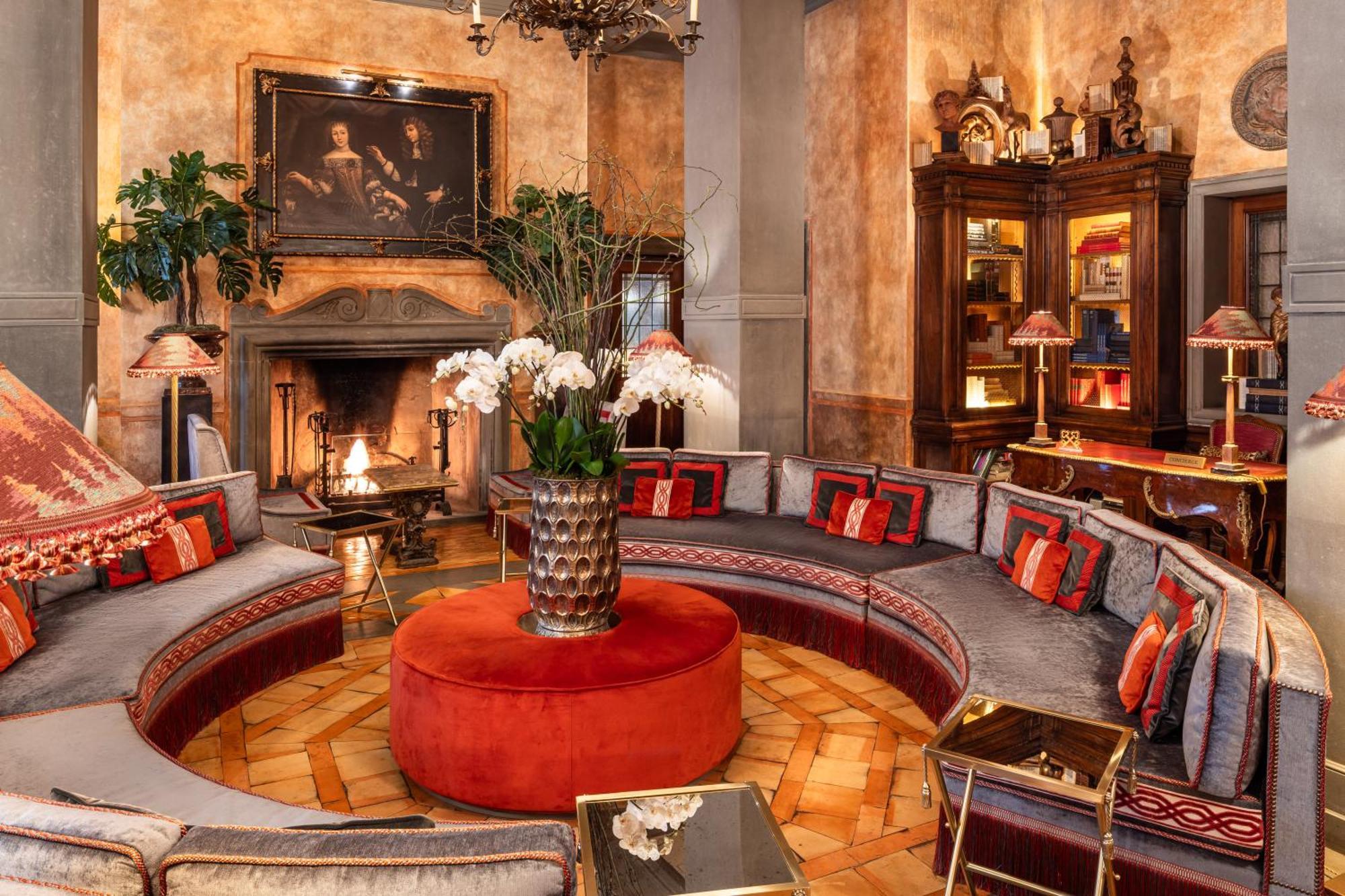 Helvetia&Bristol Firenze - Starhotels Collezione Eksteriør bilde The living room