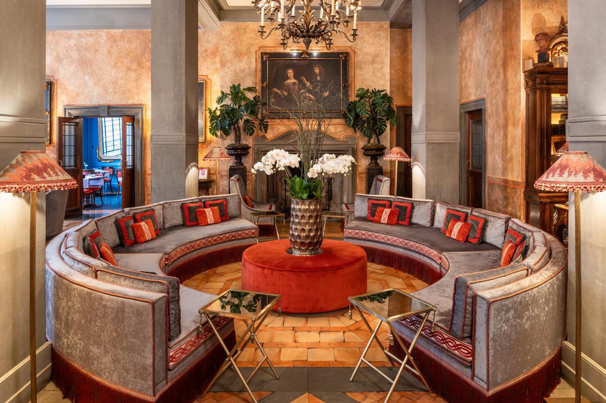 Helvetia&Bristol Firenze - Starhotels Collezione Eksteriør bilde The lobby of the hotel