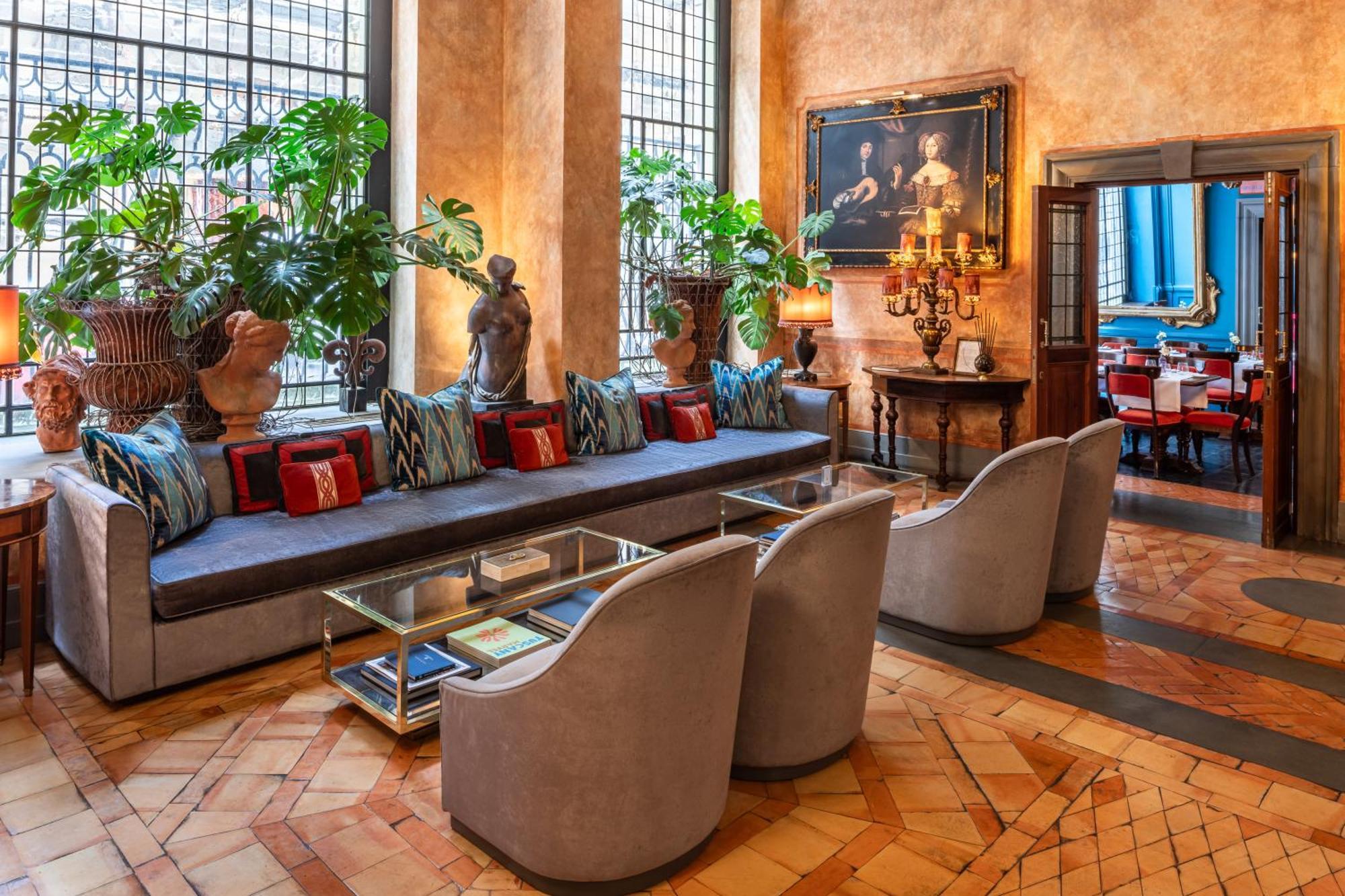 Helvetia&Bristol Firenze - Starhotels Collezione Eksteriør bilde The hotel's lobby